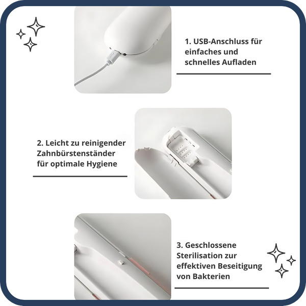 Disinfectant Toothbrush Holder