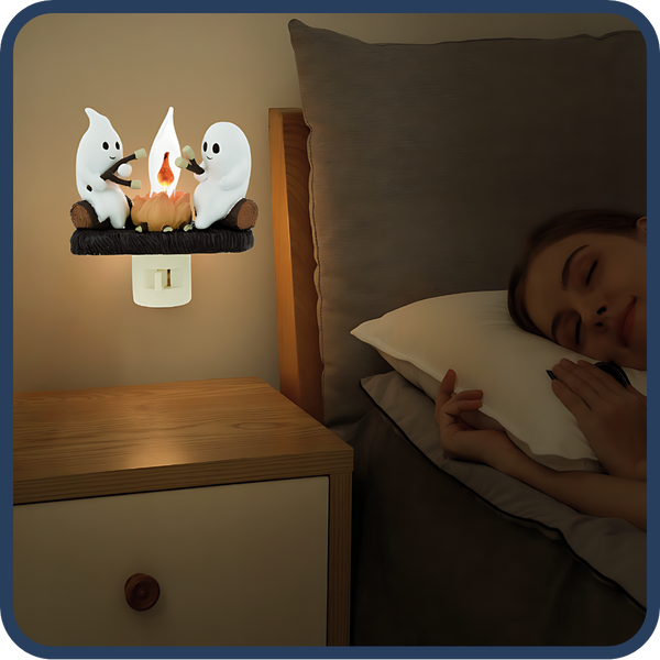 Ghost Campfire Night Light